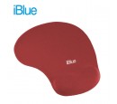 PAD MOUSE IBLUE MD C/DESCANSADOR RED (PN MP-372-RD)